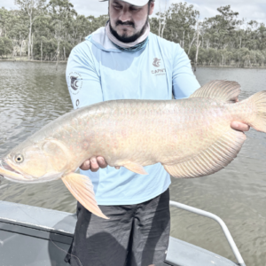 Matt Holding a big Saratoga